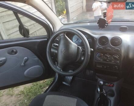Черный Дэу Матиз, объемом двигателя 0.8 л и пробегом 113 тыс. км за 2000 $, фото 5 на Automoto.ua