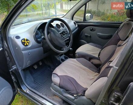 Чорний Деу Матіз, об'ємом двигуна 0.8 л та пробігом 157 тис. км за 1350 $, фото 1 на Automoto.ua