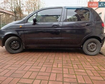 Черный Дэу Матиз, объемом двигателя 0.8 л и пробегом 159 тыс. км за 1800 $, фото 5 на Automoto.ua