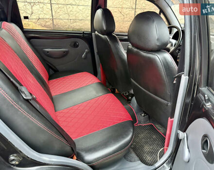 Черный Дэу Матиз, объемом двигателя 0.8 л и пробегом 89 тыс. км за 2650 $, фото 33 на Automoto.ua