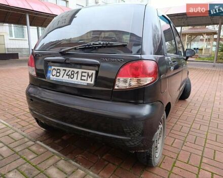 Черный Дэу Матиз, объемом двигателя 0.8 л и пробегом 159 тыс. км за 1800 $, фото 4 на Automoto.ua