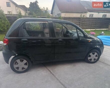 Черный Дэу Матиз, объемом двигателя 0.8 л и пробегом 115 тыс. км за 1800 $, фото 3 на Automoto.ua