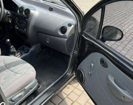 Черный Дэу Матиз, объемом двигателя 0.8 л и пробегом 85 тыс. км за 2400 $, фото 8 на Automoto.ua