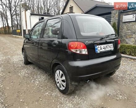 Черный Дэу Матиз, объемом двигателя 0.8 л и пробегом 155 тыс. км за 2800 $, фото 3 на Automoto.ua