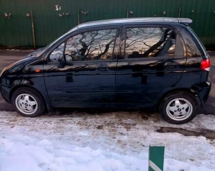 Черный Дэу Матиз, объемом двигателя 0.8 л и пробегом 100 тыс. км за 2000 $, фото 5 на Automoto.ua