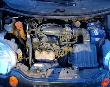 Черный Дэу Матиз, объемом двигателя 0.8 л и пробегом 100 тыс. км за 2000 $, фото 2 на Automoto.ua