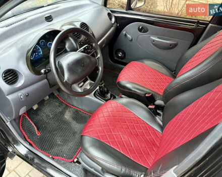 Черный Дэу Матиз, объемом двигателя 0.8 л и пробегом 89 тыс. км за 2650 $, фото 27 на Automoto.ua