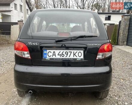 Черный Дэу Матиз, объемом двигателя 0.8 л и пробегом 155 тыс. км за 2800 $, фото 4 на Automoto.ua