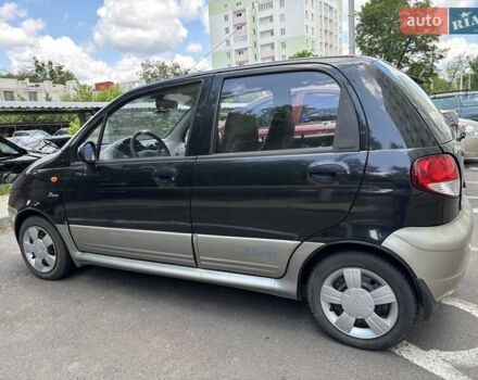 Черный Дэу Матиз, объемом двигателя 0.8 л и пробегом 14 тыс. км за 3550 $, фото 2 на Automoto.ua