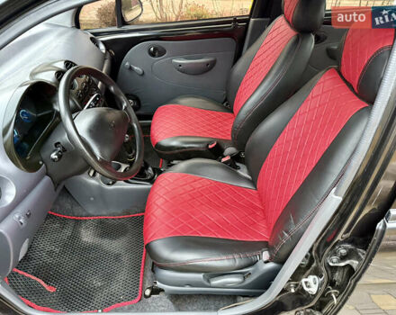 Черный Дэу Матиз, объемом двигателя 0.8 л и пробегом 89 тыс. км за 2650 $, фото 26 на Automoto.ua