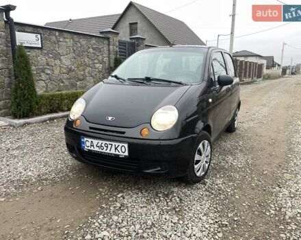 Черный Дэу Матиз, объемом двигателя 0.8 л и пробегом 155 тыс. км за 2800 $, фото 1 на Automoto.ua