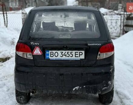 Черный Дэу Матиз, объемом двигателя 0.8 л и пробегом 210 тыс. км за 900 $, фото 3 на Automoto.ua
