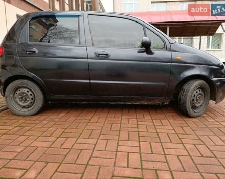 Черный Дэу Матиз, объемом двигателя 0.8 л и пробегом 159 тыс. км за 1800 $, фото 6 на Automoto.ua