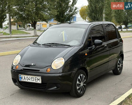 Черный Дэу Матиз, объемом двигателя 0.8 л и пробегом 120 тыс. км за 3400 $, фото 19 на Automoto.ua