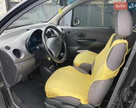 Черный Дэу Матиз, объемом двигателя 0.8 л и пробегом 78 тыс. км за 3500 $, фото 5 на Automoto.ua