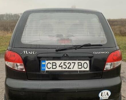 Черный Дэу Матиз, объемом двигателя 0.8 л и пробегом 141 тыс. км за 2400 $, фото 4 на Automoto.ua