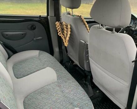 Черный Дэу Матиз, объемом двигателя 0.8 л и пробегом 141 тыс. км за 2400 $, фото 6 на Automoto.ua