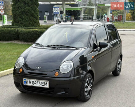 Черный Дэу Матиз, объемом двигателя 0.8 л и пробегом 120 тыс. км за 3400 $, фото 2 на Automoto.ua
