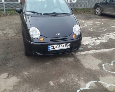 Черный Дэу Матиз, объемом двигателя 0.8 л и пробегом 51 тыс. км за 2950 $, фото 2 на Automoto.ua