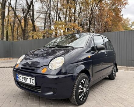 Черный Дэу Матиз, объемом двигателя 0.8 л и пробегом 93 тыс. км за 2600 $, фото 2 на Automoto.ua