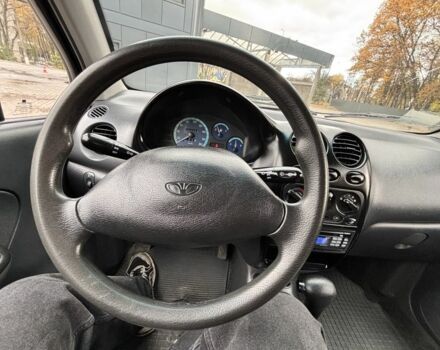 Черный Дэу Матиз, объемом двигателя 0.8 л и пробегом 93 тыс. км за 2600 $, фото 11 на Automoto.ua