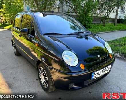 Черный Дэу Матиз, объемом двигателя 0.8 л и пробегом 102 тыс. км за 1600 $, фото 1 на Automoto.ua