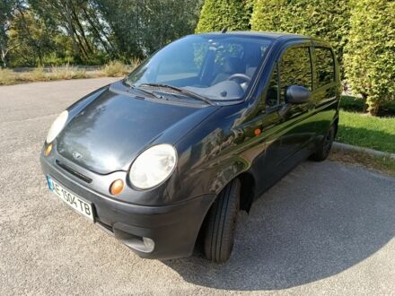 Чорний Деу Матіз, об'ємом двигуна 0.8 л та пробігом 157 тис. км за 3500 $, фото 1 на Automoto.ua