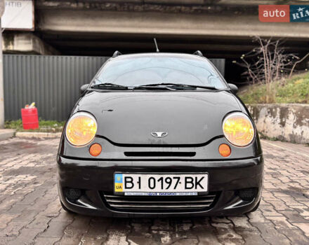 Черный Дэу Матиз, объемом двигателя 0.8 л и пробегом 82 тыс. км за 2800 $, фото 1 на Automoto.ua