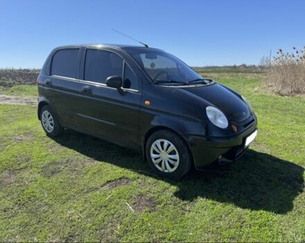 Черный Дэу Матиз, объемом двигателя 0.8 л и пробегом 112 тыс. км за 3500 $, фото 1 на Automoto.ua