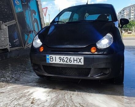 Черный Дэу Матиз, объемом двигателя 0.8 л и пробегом 68 тыс. км за 1800 $, фото 1 на Automoto.ua