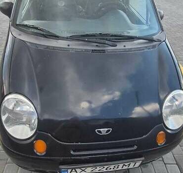 Черный Дэу Матиз, объемом двигателя 0.8 л и пробегом 240 тыс. км за 2000 $, фото 1 на Automoto.ua