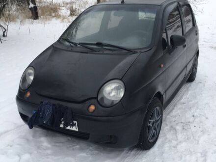 Черный Дэу Матиз, объемом двигателя 1 л и пробегом 3 тыс. км за 1300 $, фото 1 на Automoto.ua