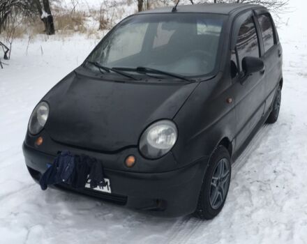 Черный Дэу Матиз, объемом двигателя 1 л и пробегом 3 тыс. км за 1300 $, фото 1 на Automoto.ua