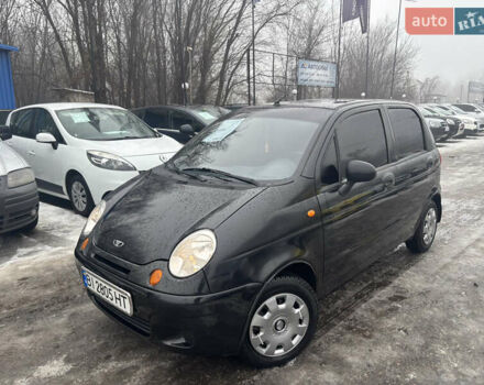 Черный Дэу Матиз, объемом двигателя 0.8 л и пробегом 83 тыс. км за 2500 $, фото 1 на Automoto.ua