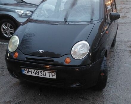 Черный Дэу Матиз, объемом двигателя 0.8 л и пробегом 100 тыс. км за 2000 $, фото 1 на Automoto.ua