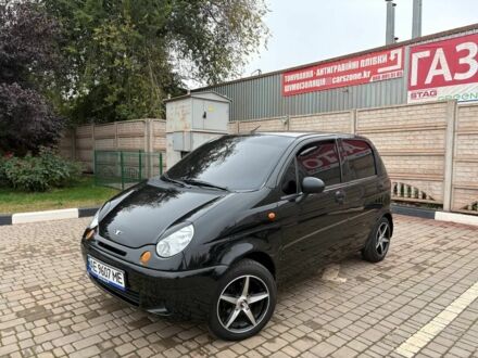 Черный Дэу Матиз, объемом двигателя 0.8 л и пробегом 120 тыс. км за 3300 $, фото 1 на Automoto.ua