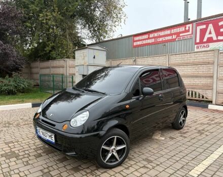 Черный Дэу Матиз, объемом двигателя 0.8 л и пробегом 120 тыс. км за 3300 $, фото 1 на Automoto.ua