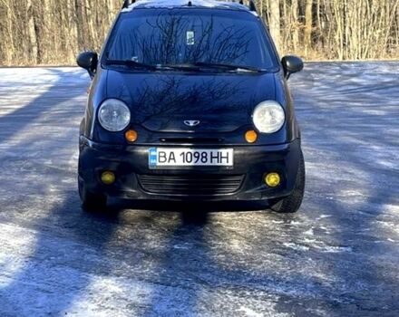 Черный Дэу Матиз, объемом двигателя 0.8 л и пробегом 145 тыс. км за 3400 $, фото 1 на Automoto.ua