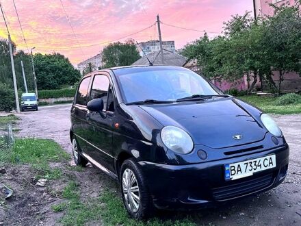 Черный Дэу Матиз, объемом двигателя 1 л и пробегом 127 тыс. км за 2600 $, фото 1 на Automoto.ua