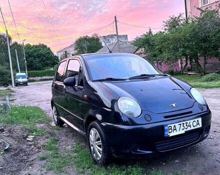 Черный Дэу Матиз, объемом двигателя 1 л и пробегом 127 тыс. км за 2600 $, фото 1 на Automoto.ua