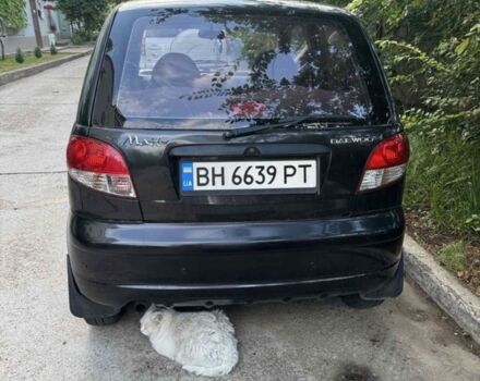 Черный Дэу Матиз, объемом двигателя 0.8 л и пробегом 142 тыс. км за 2200 $, фото 1 на Automoto.ua