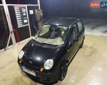 Черный Дэу Матиз, объемом двигателя 0.8 л и пробегом 250 тыс. км за 1350 $, фото 1 на Automoto.ua