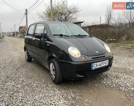 Черный Дэу Матиз, объемом двигателя 0.8 л и пробегом 155 тыс. км за 2800 $, фото 1 на Automoto.ua