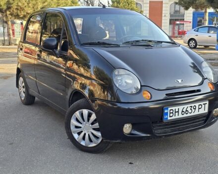 Черный Дэу Матиз, объемом двигателя 0.8 л и пробегом 140 тыс. км за 2300 $, фото 1 на Automoto.ua