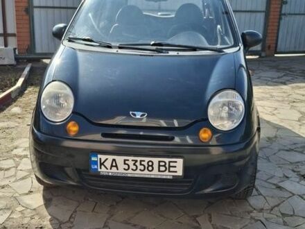 Черный Дэу Матиз, объемом двигателя 0.8 л и пробегом 134 тыс. км за 3200 $, фото 1 на Automoto.ua