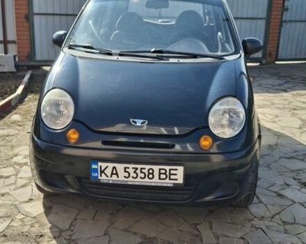 Черный Дэу Матиз, объемом двигателя 0.8 л и пробегом 134 тыс. км за 3200 $, фото 1 на Automoto.ua