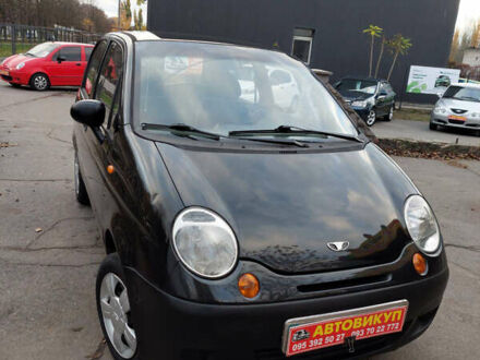 Черный Дэу Матиз, объемом двигателя 0.8 л и пробегом 116 тыс. км за 2300 $, фото 1 на Automoto.ua