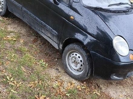 Чорний Деу Матіз, об'ємом двигуна 0.8 л та пробігом 215 тис. км за 1003 $, фото 1 на Automoto.ua