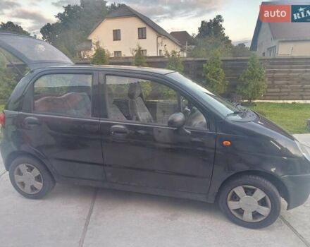 Черный Дэу Матиз, объемом двигателя 0.8 л и пробегом 115 тыс. км за 1800 $, фото 1 на Automoto.ua