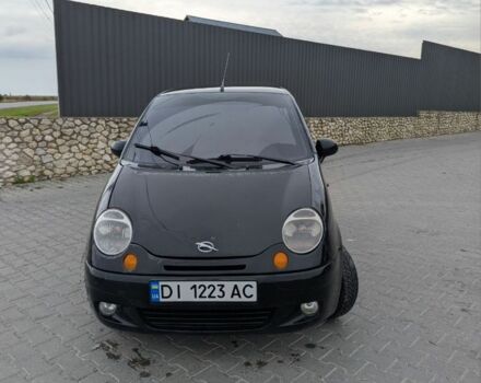 Черный Дэу Матиз, объемом двигателя 0.8 л и пробегом 184 тыс. км за 2300 $, фото 1 на Automoto.ua